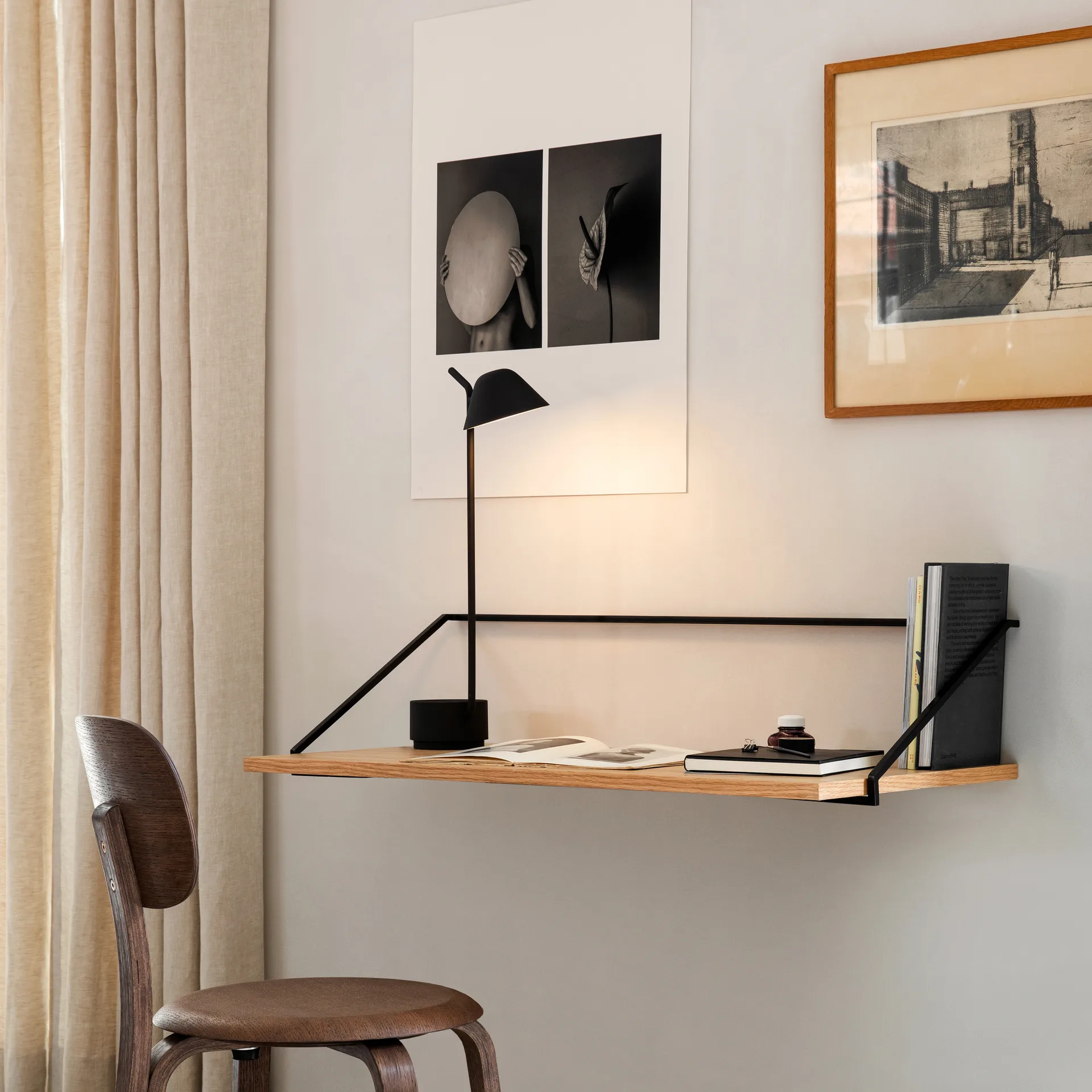 Rail skrivbord/hylla, Ek Audo Copenhagen