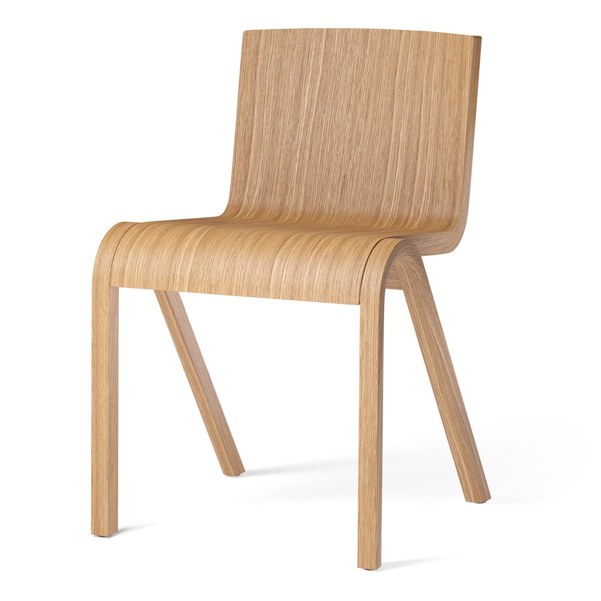Audo Copenhagen Ready matstol Ek | Skandinavisk Design | Stolar | Beige
