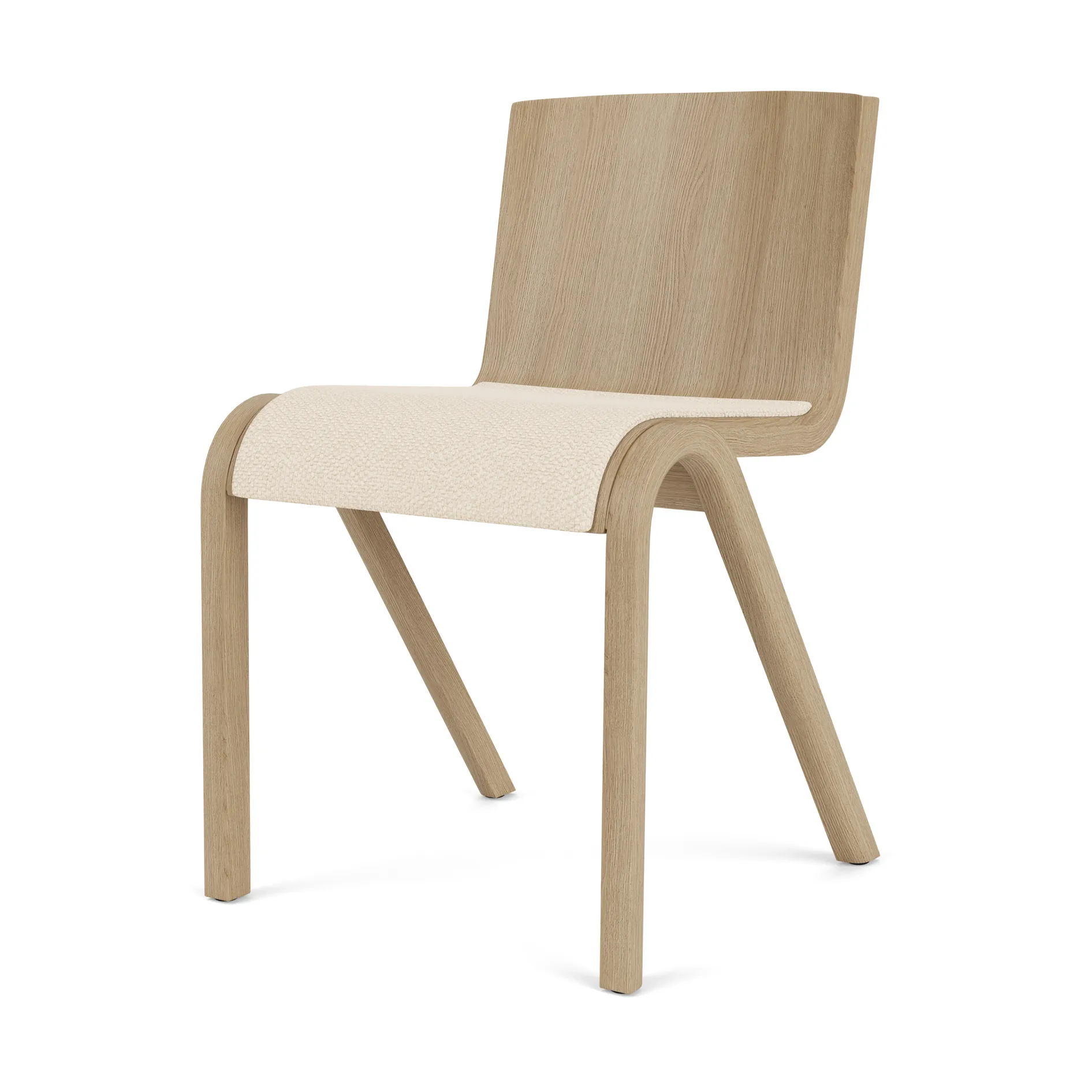 Ready stol klädd sits, Natural oak-Logan Jasmine Audo Copenhagen