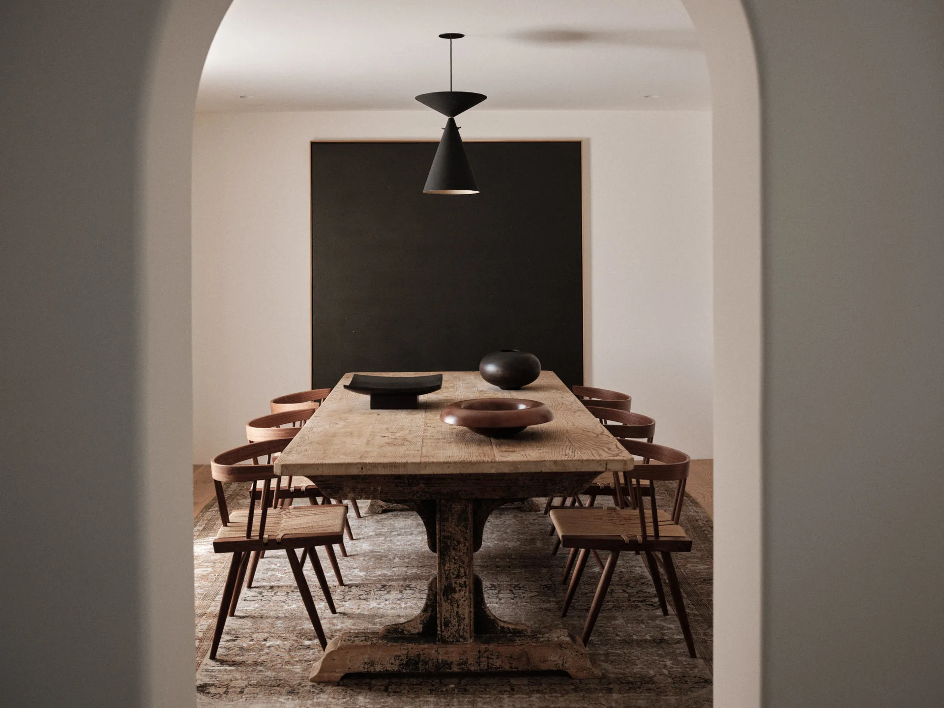 Rond skål Ø42 cm, Bokträ Audo Copenhagen