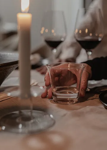 Strandgade dricksglas 8,6 cm 2-pack - Klar - Audo Copenhagen