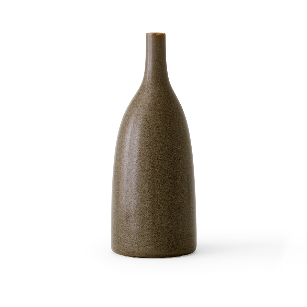 Audo Copenhagen Strandgade vas 25 cm Ceramic fern | Skandinavisk Design | Vaser | Beige