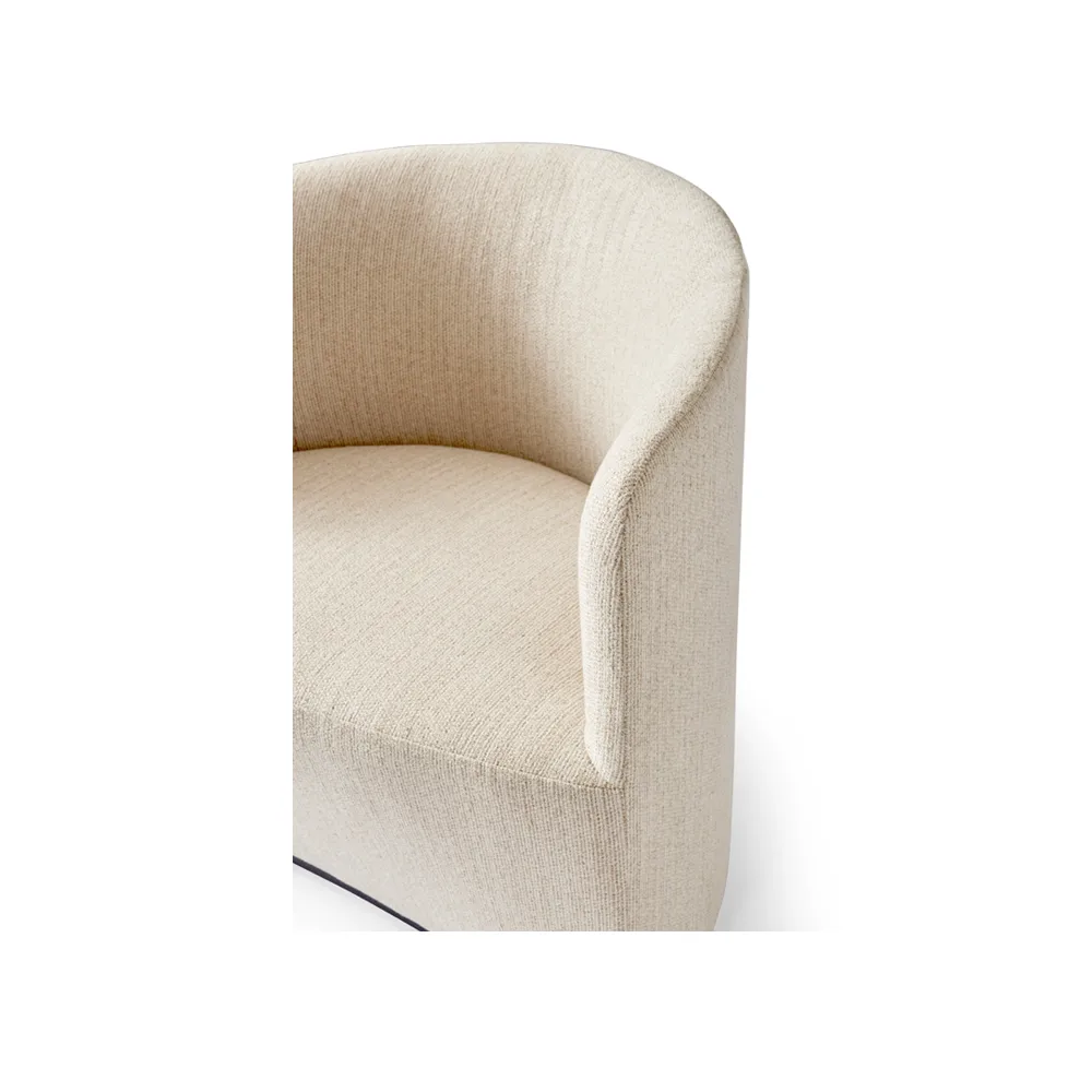 Tearoom Lounge fåtölj, tyg savanna 202 beige Audo Copenhagen