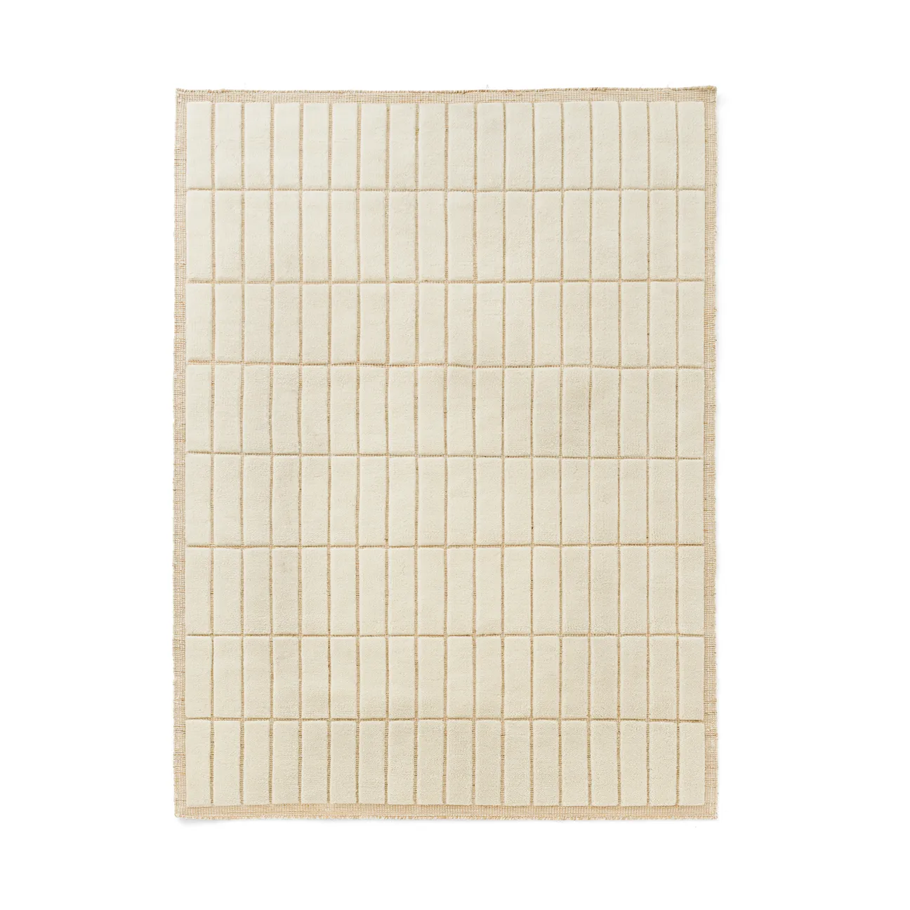 Tile matta, Ivory, 170x240 cm Audo Copenhagen
