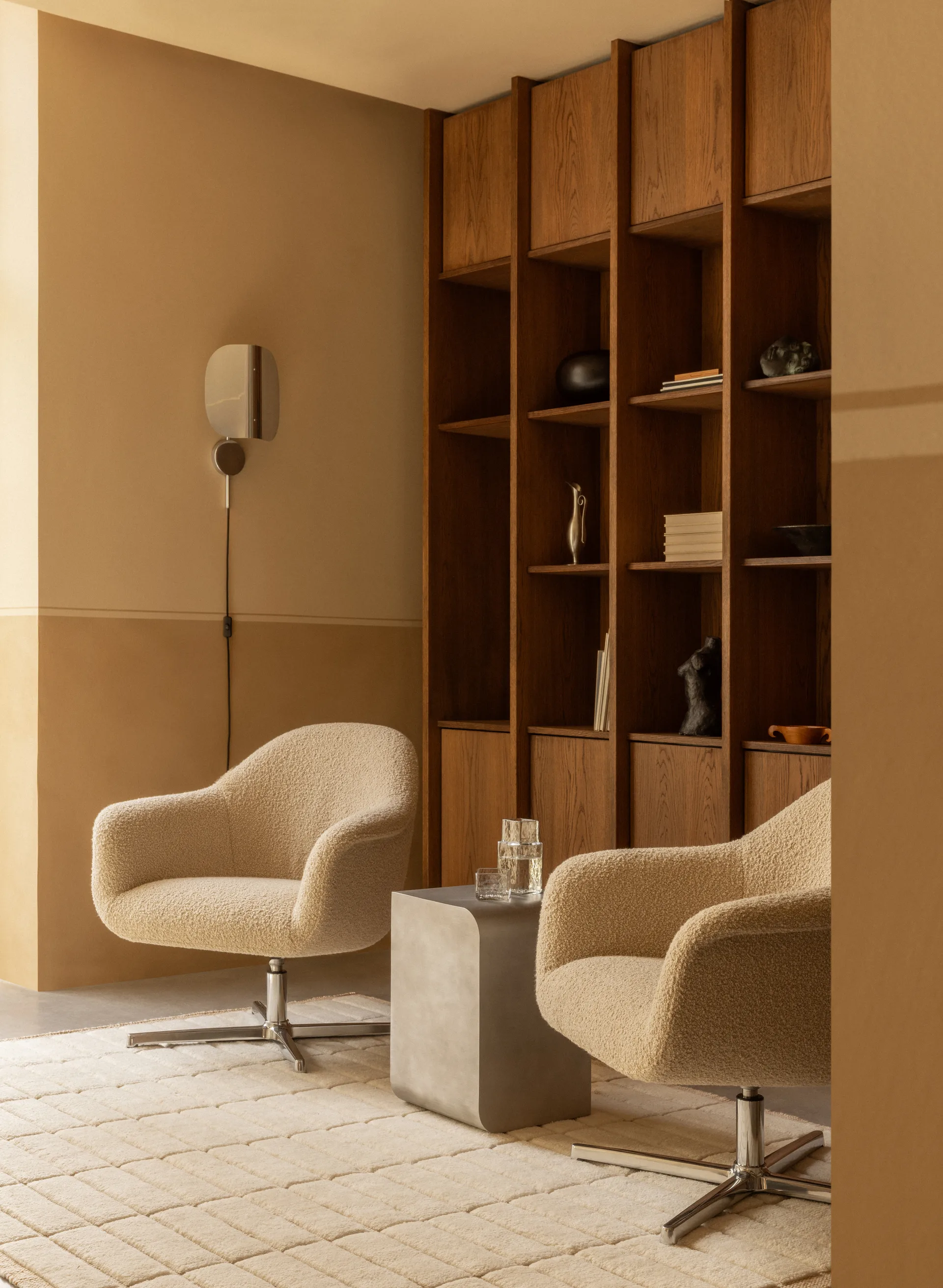 Tile matta, Ivory, 170x240 cm Audo Copenhagen