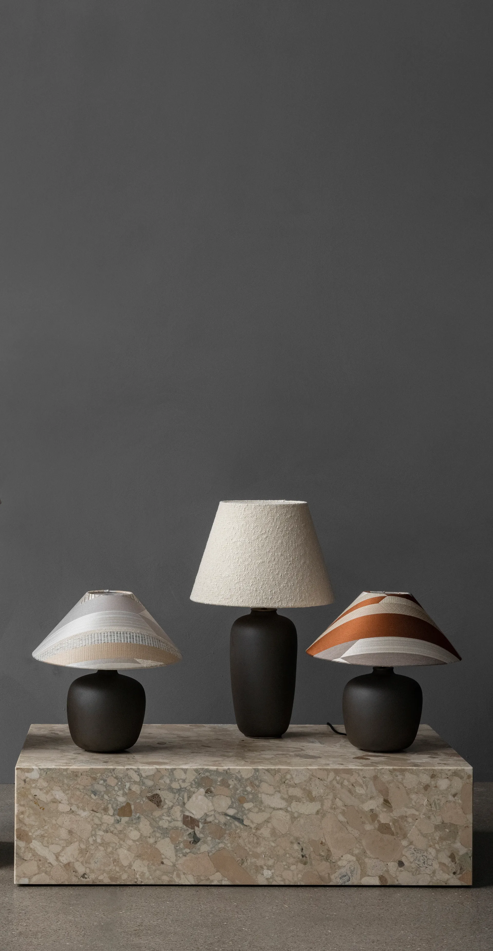 Torso bordslampa 37 cm Limited Edition, Babelia-Plage de Coquillages Audo Copenhagen