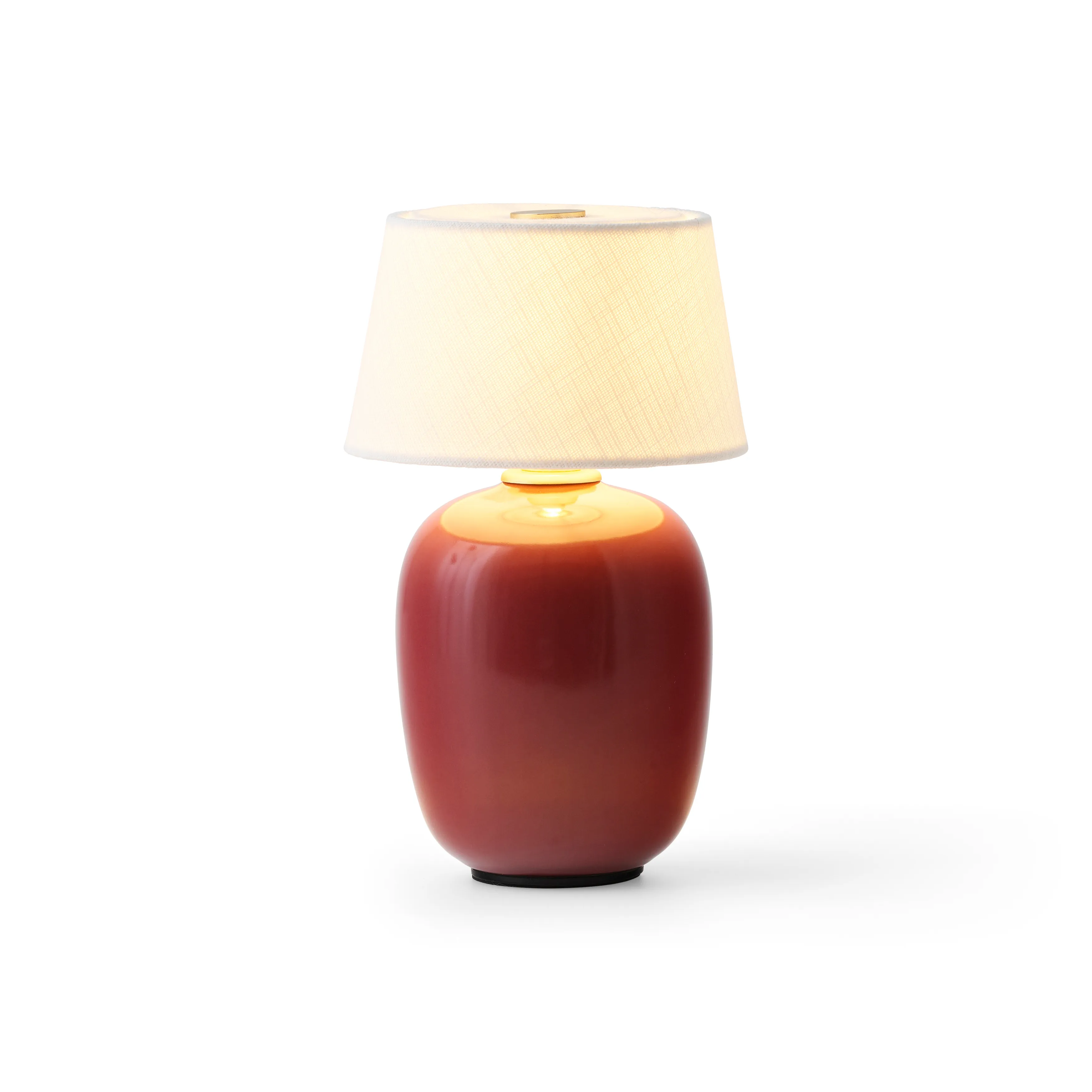 Torso bordslampa portable, Ruby