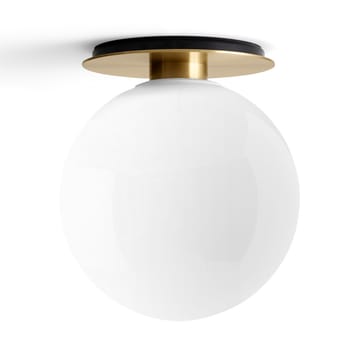 TR tak/vägglampa mässing - Blankt opalglas - Audo Copenhagen