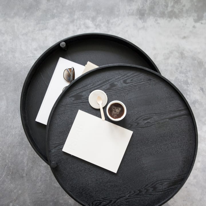 Turning bord - svartbetsad ask-mässing - Audo Copenhagen