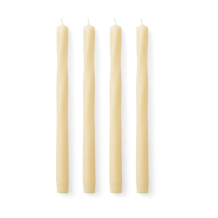 Twist ljus 30 cm 4-pack - Ivory - Audo Copenhagen