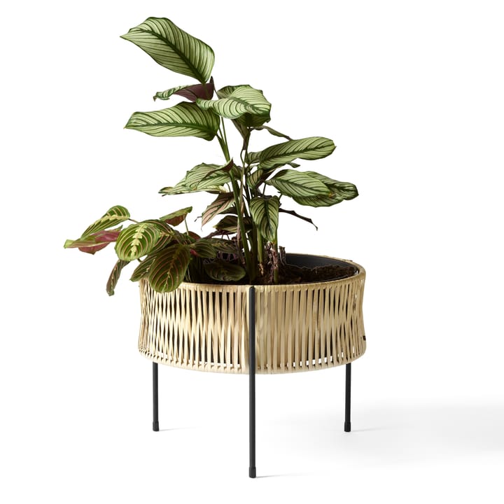 Umanoff planter blomlåda rotting-stål - h32,5 cm Ø41 cm - Audo Copenhagen