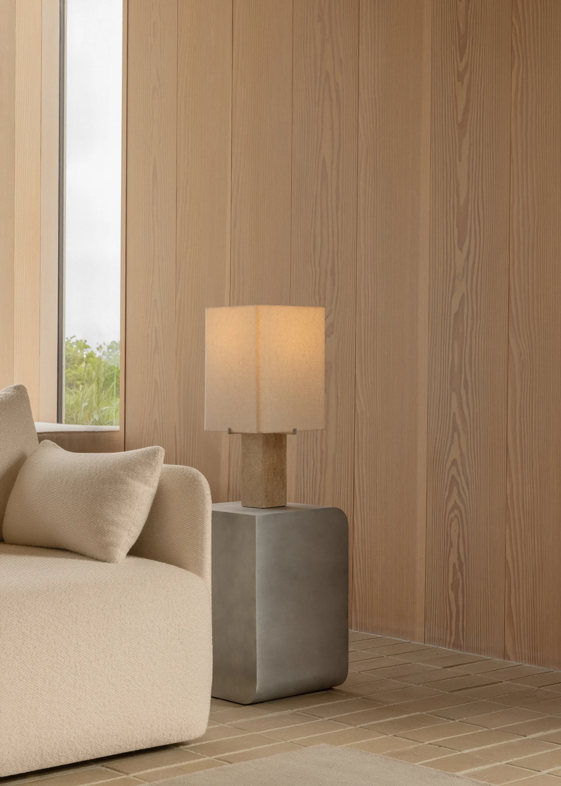 Volume sidobord, Aluminium Audo Copenhagen