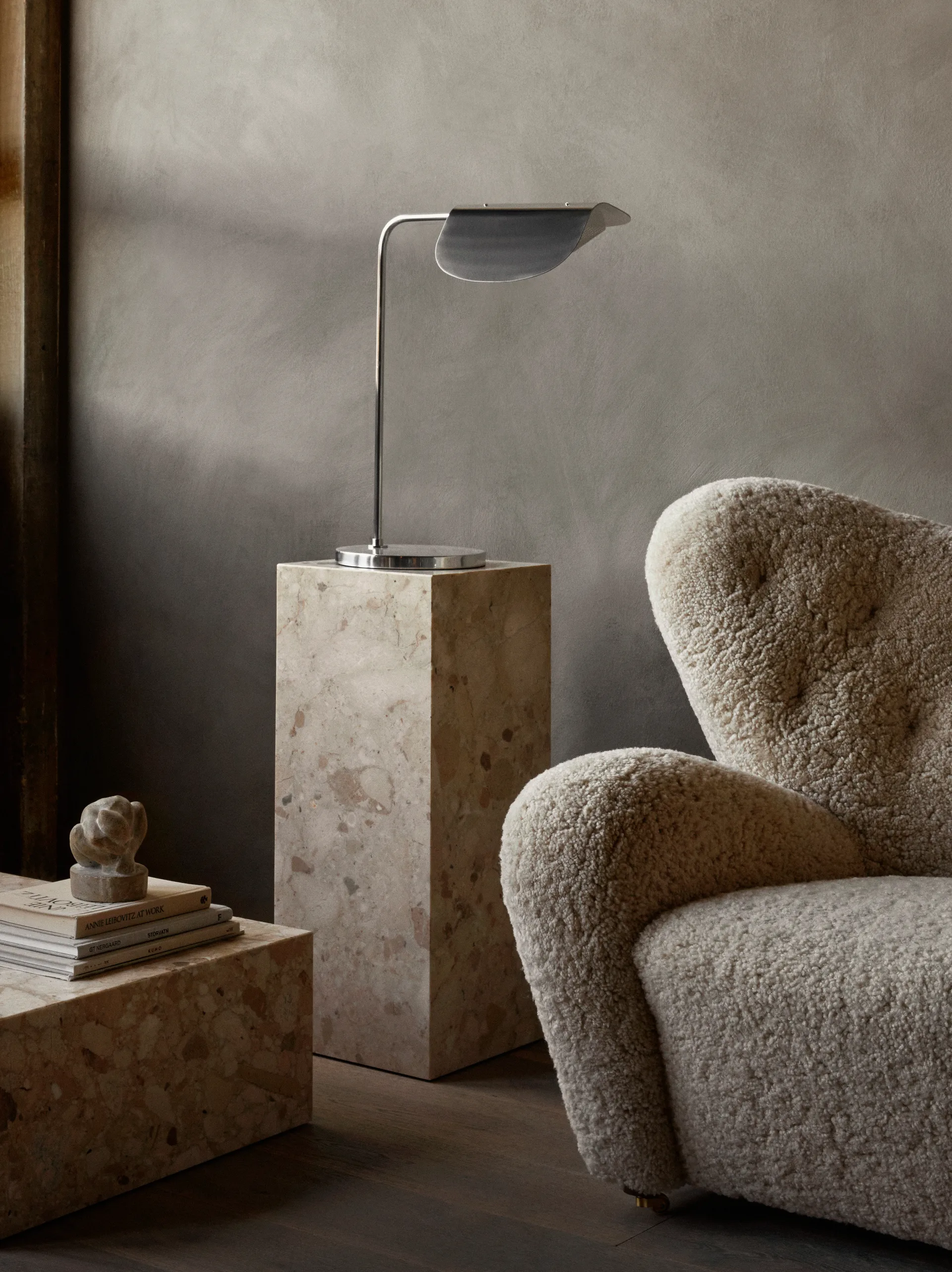 Wing bordslampa 56 cm, Aluminium Audo Copenhagen