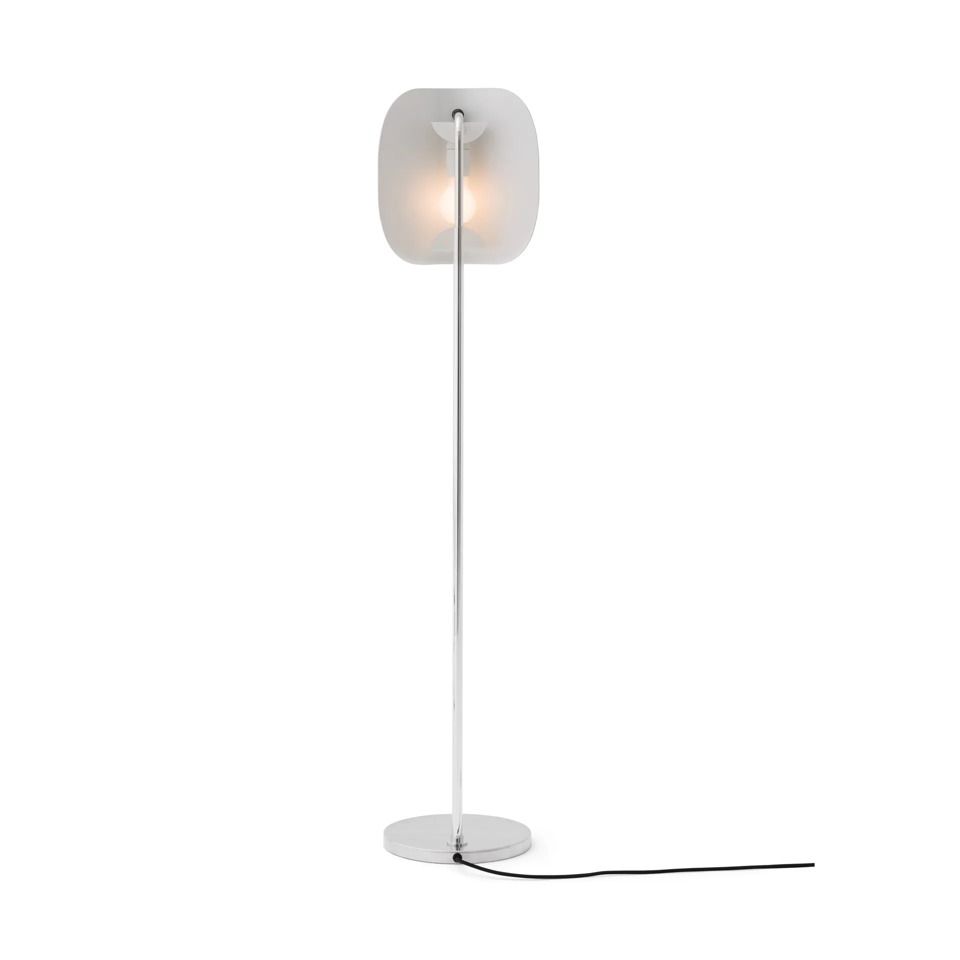 Wing golvlampa, Polished aluminum, 115 cm Audo Copenhagen