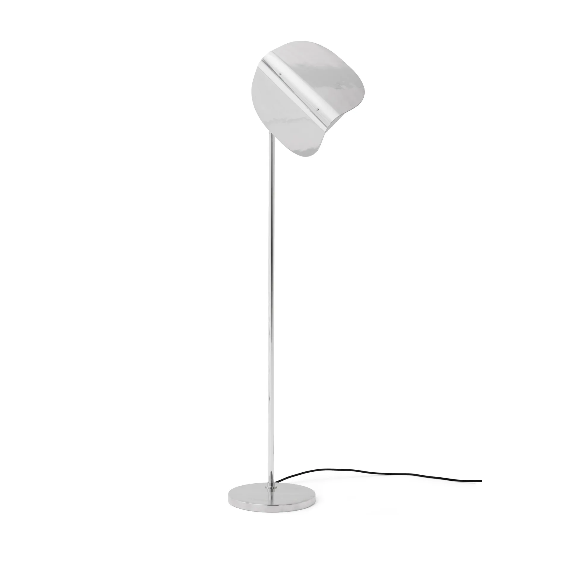 Wing golvlampa, Polished aluminum, 115 cm Audo Copenhagen