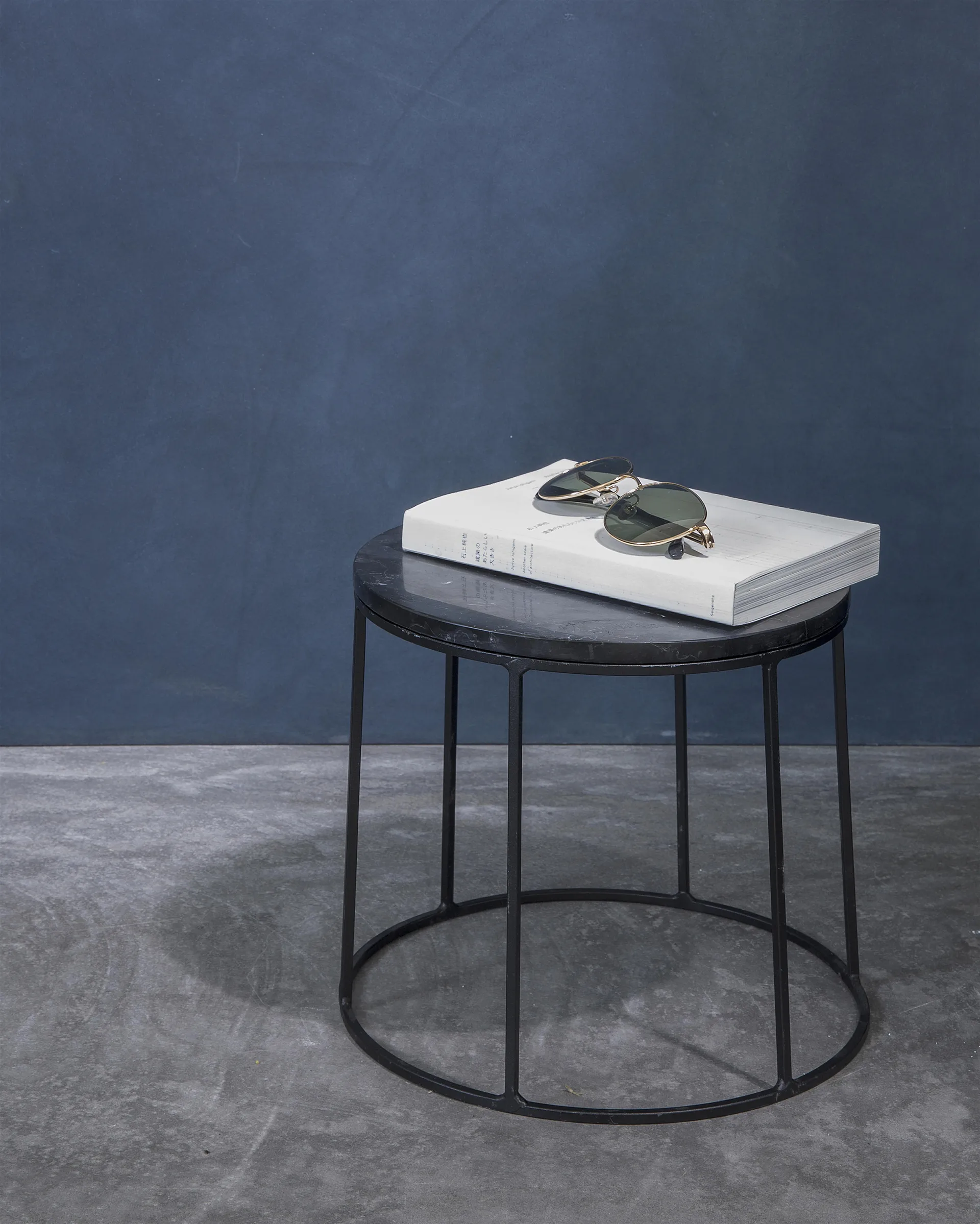 Wire table top, svart marmor Audo Copenhagen