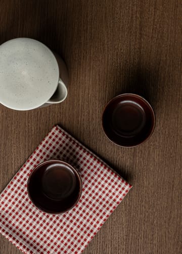 Yana kaffekanna 1 liter - Grey glazed - Audo Copenhagen