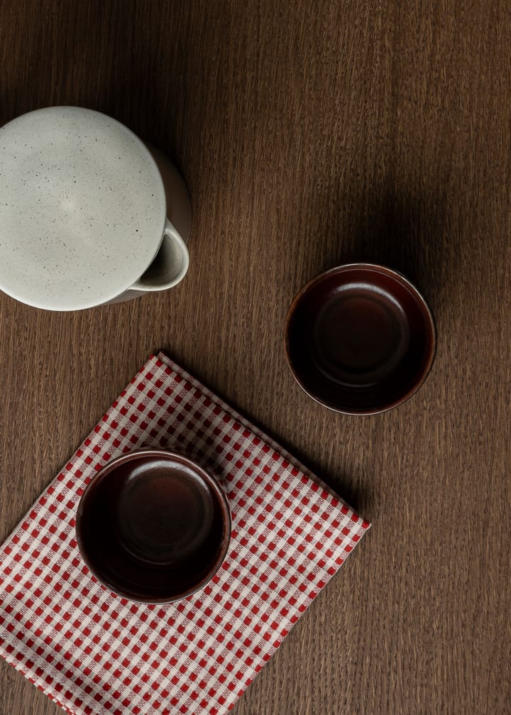 Yana kaffekanna 1 liter, Grey glazed Audo Copenhagen