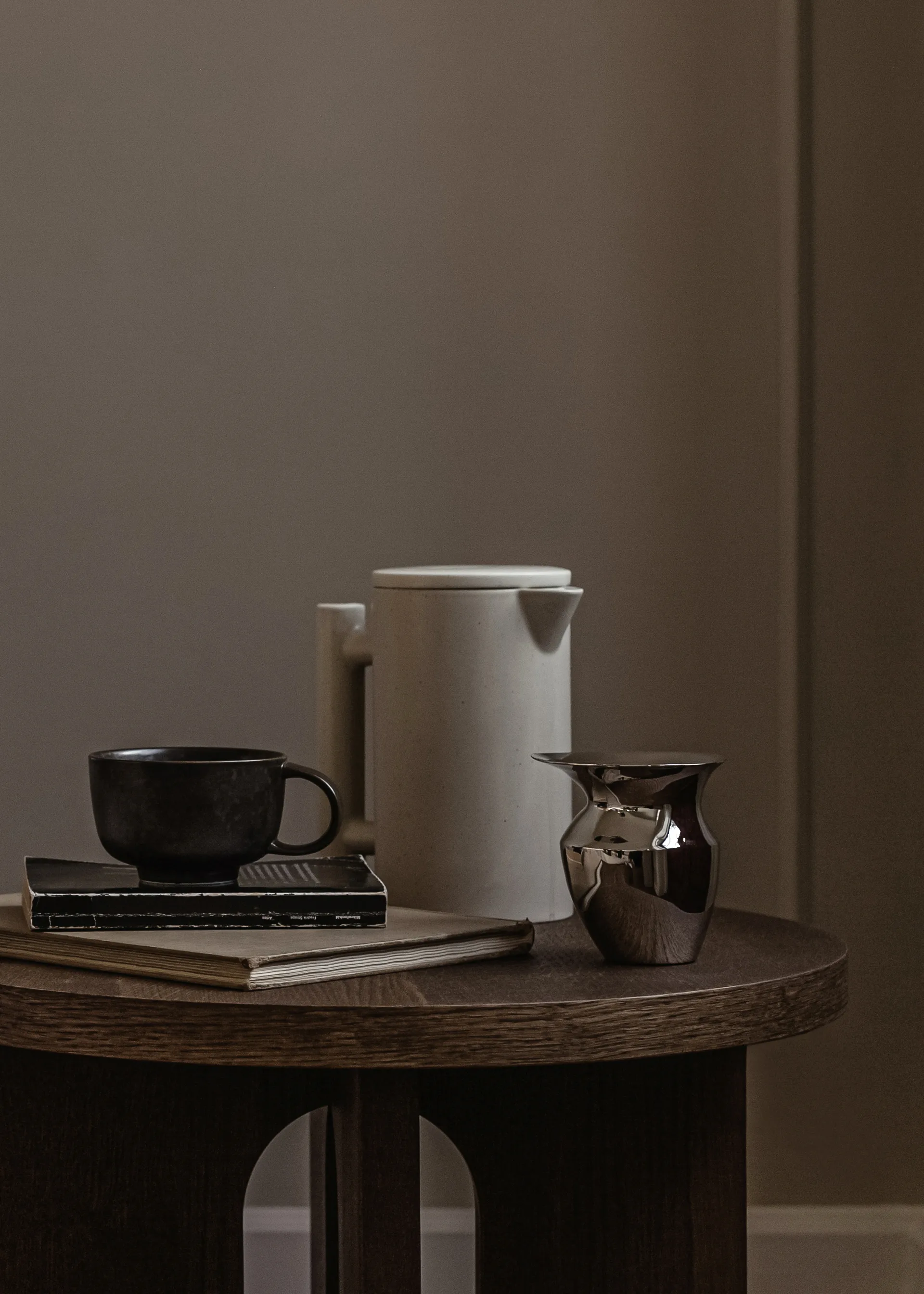 Yana kaffekanna 1 liter, Grey glazed Audo Copenhagen