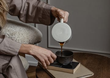 Yana kaffekanna 1 liter - Grey glazed - Audo Copenhagen