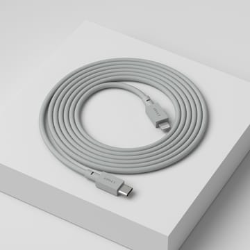 Cable 1 USB C till Lightning laddkabel 2m - Gotland Gray - Avolt