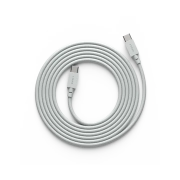 Cable 1 USB-C till USB-C laddningskabel 2 m - Gotland gray - Avolt