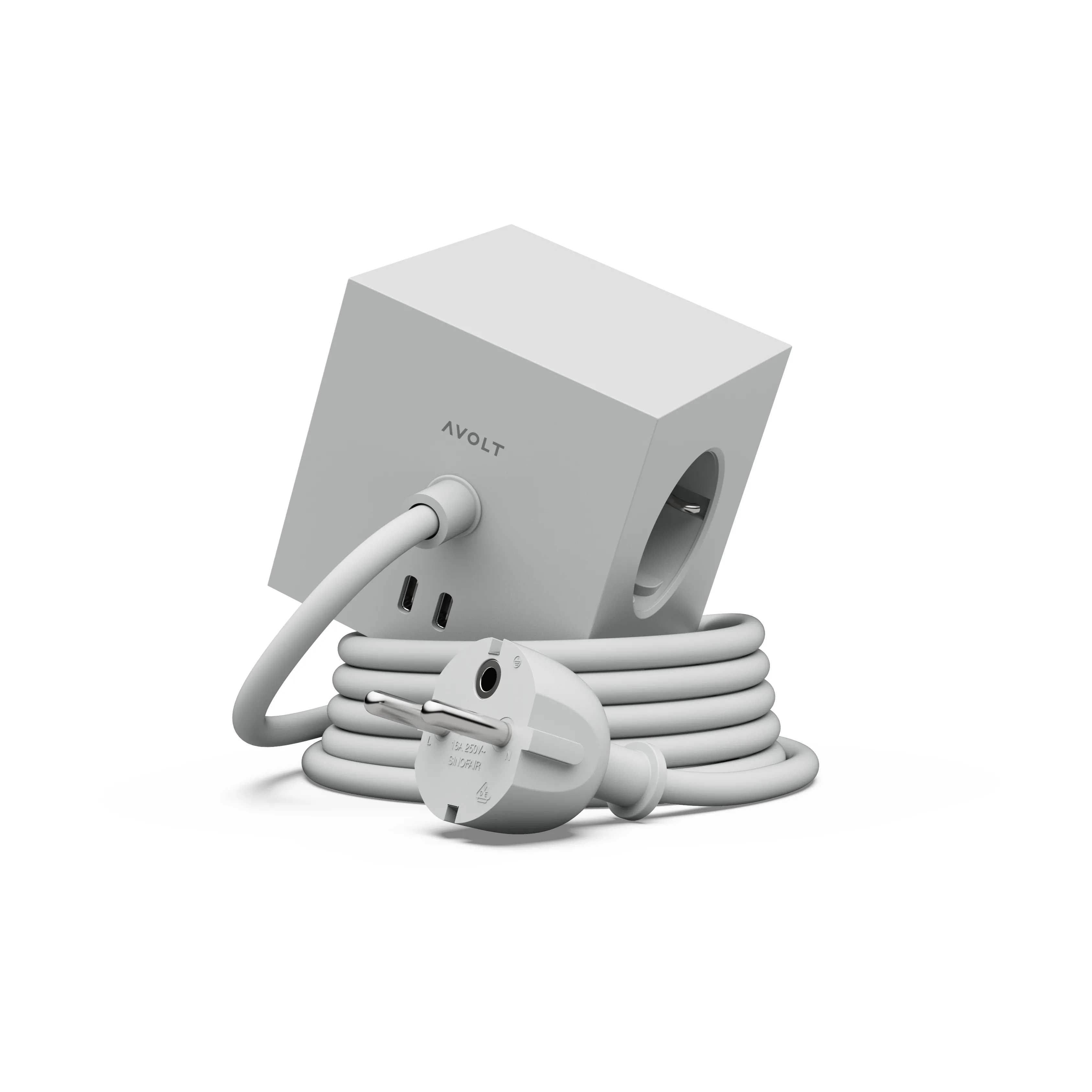 Square 1 grenuttag USB-C 30W 3 m, Gotland