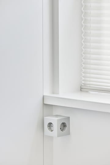Square 1 grenuttag USB-C 30W 3 m - White Martinelli Luce edition - Avolt