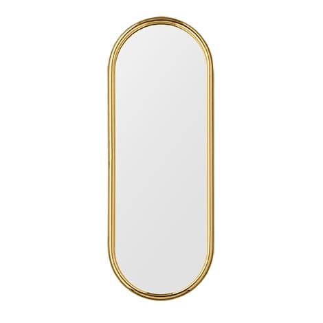 Angui spegel oval 78 cm - guld - AYTM
