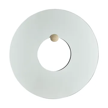 Castellum väggspegel Ø80 cm - Clear-travertine - AYTM