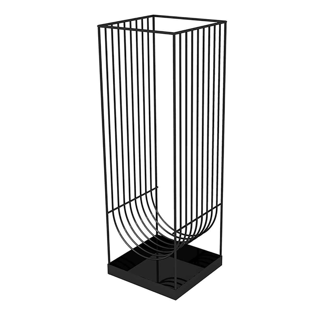 AYTM Curva paraplyställ Svart | Skandinavisk Design | Paraplyställ | Svart