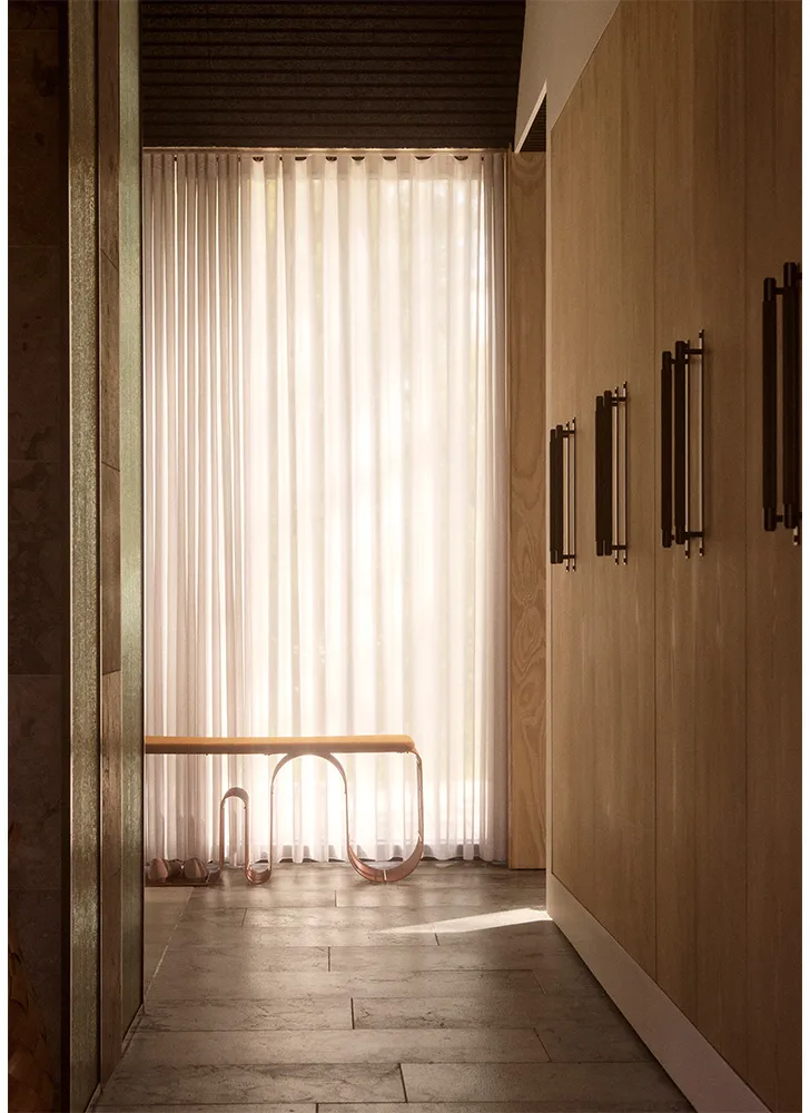 Curva sittbänk 100 cm, Amber AYTM