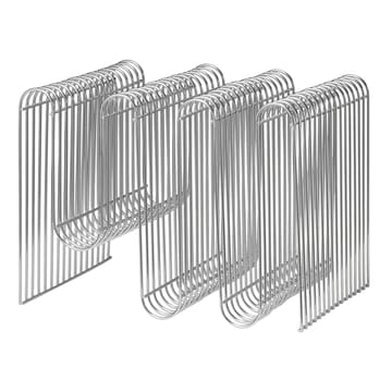 Curva tidningsställ - Silver - AYTM
