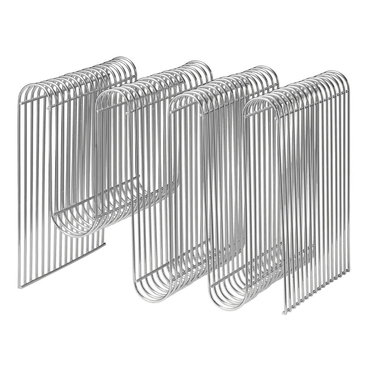 AYTM Curva tidningsställ Silver