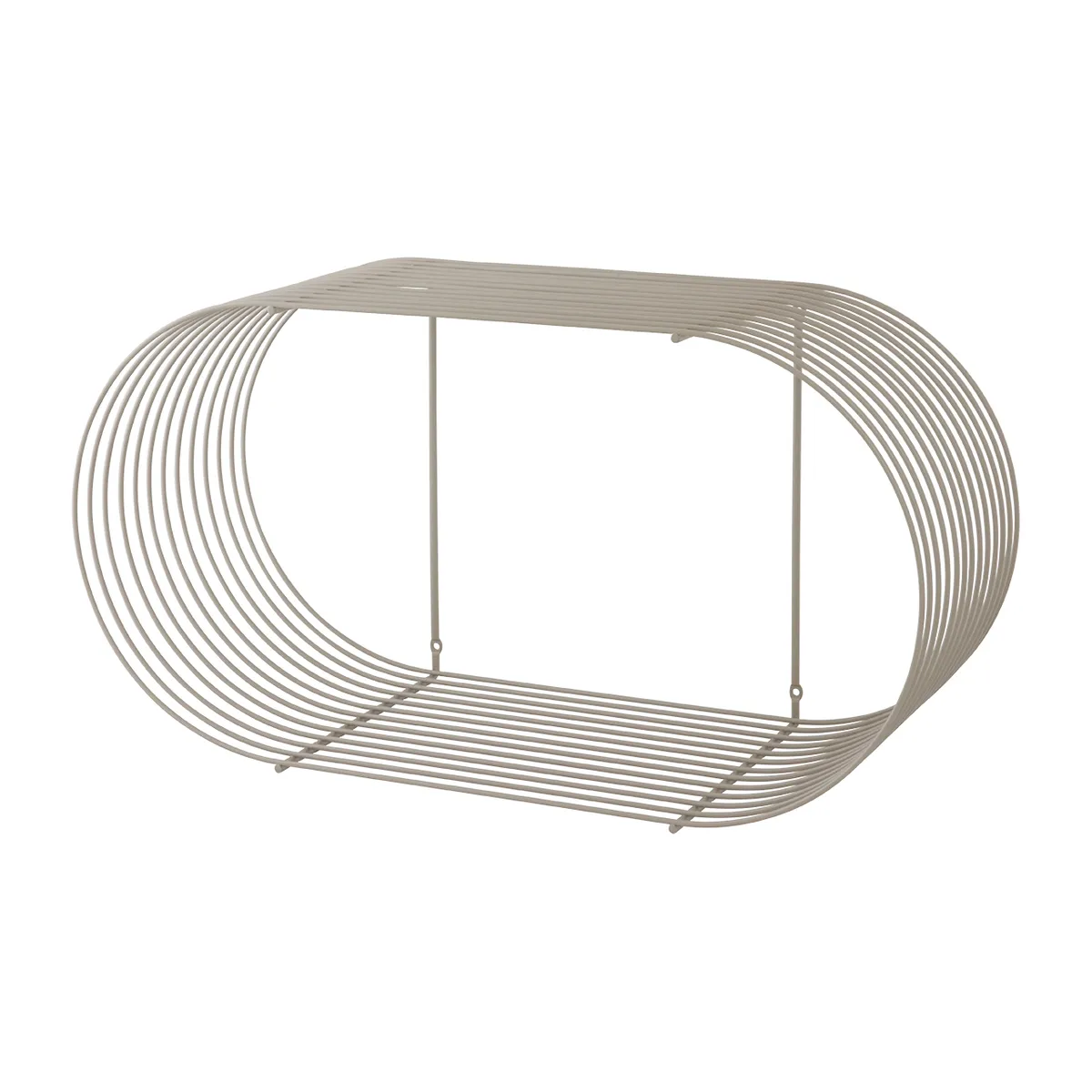 AYTM Curva vägghylla Taupe