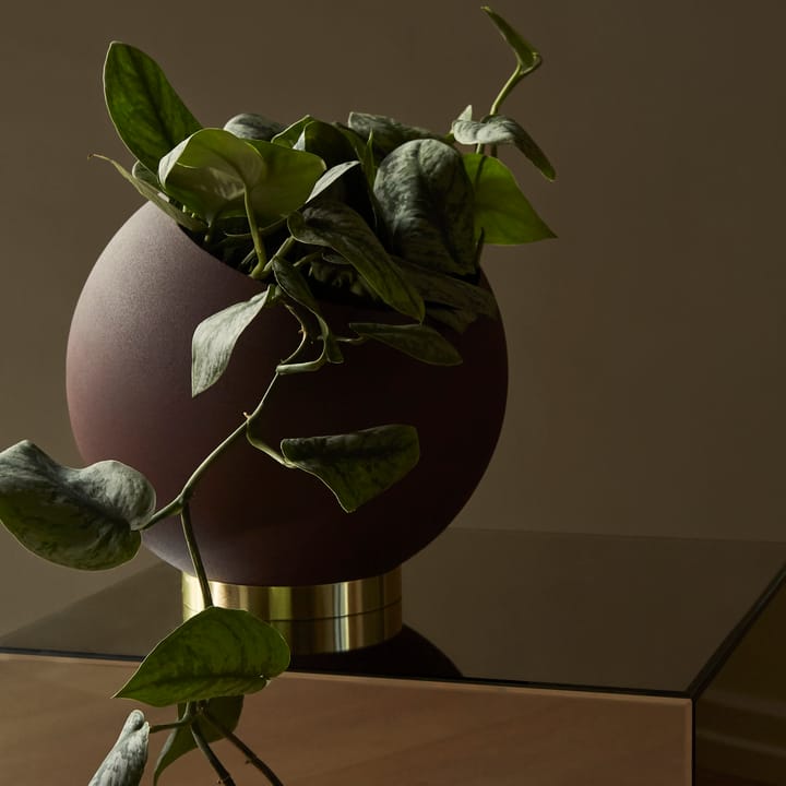 Globe blomkruka Ø17 cm - Bordeaux - AYTM