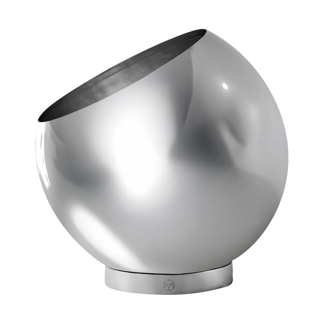 Globe blomkruka Ø30 cm, Silver AYTM