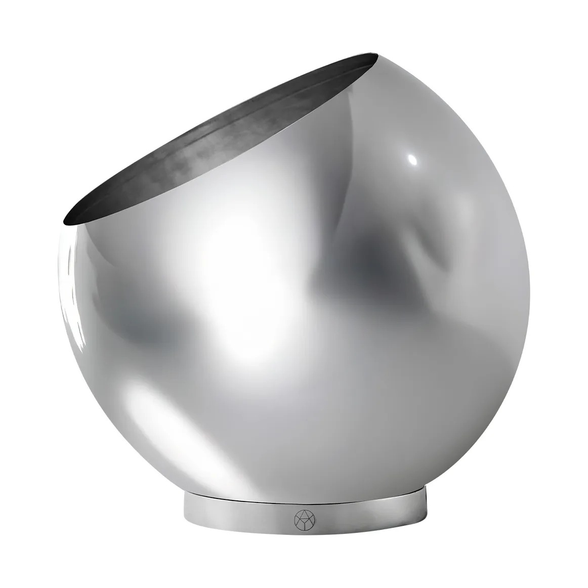 Globe blomkruka Ø43 cm, Silver AYTM