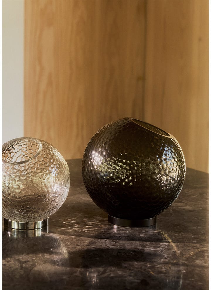 Globe bubbles vas Ø10 cm, Clear AYTM