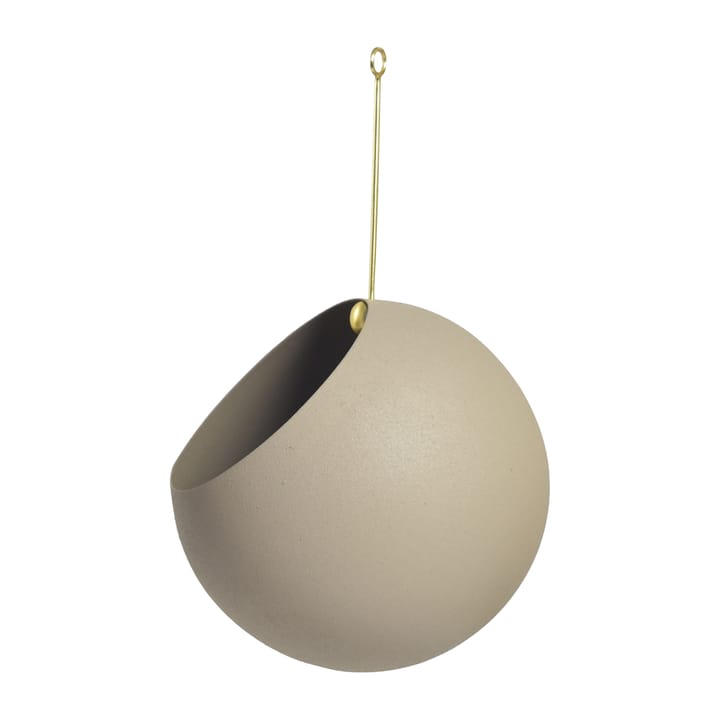 GLOBE hängande kruka Ø17 cm h28 cm - Taupe - AYTM