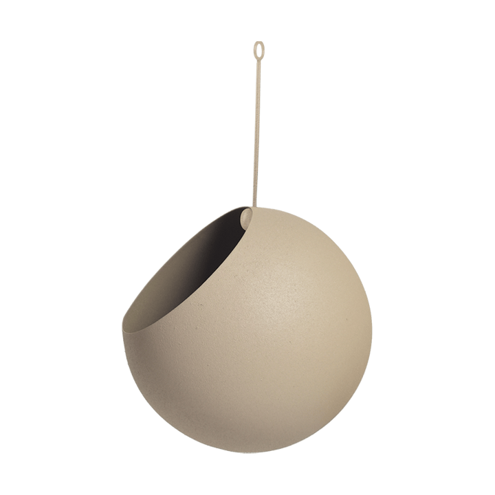 GLOBE hängande kruka Ø17 cm h28 cm - Taupe - AYTM