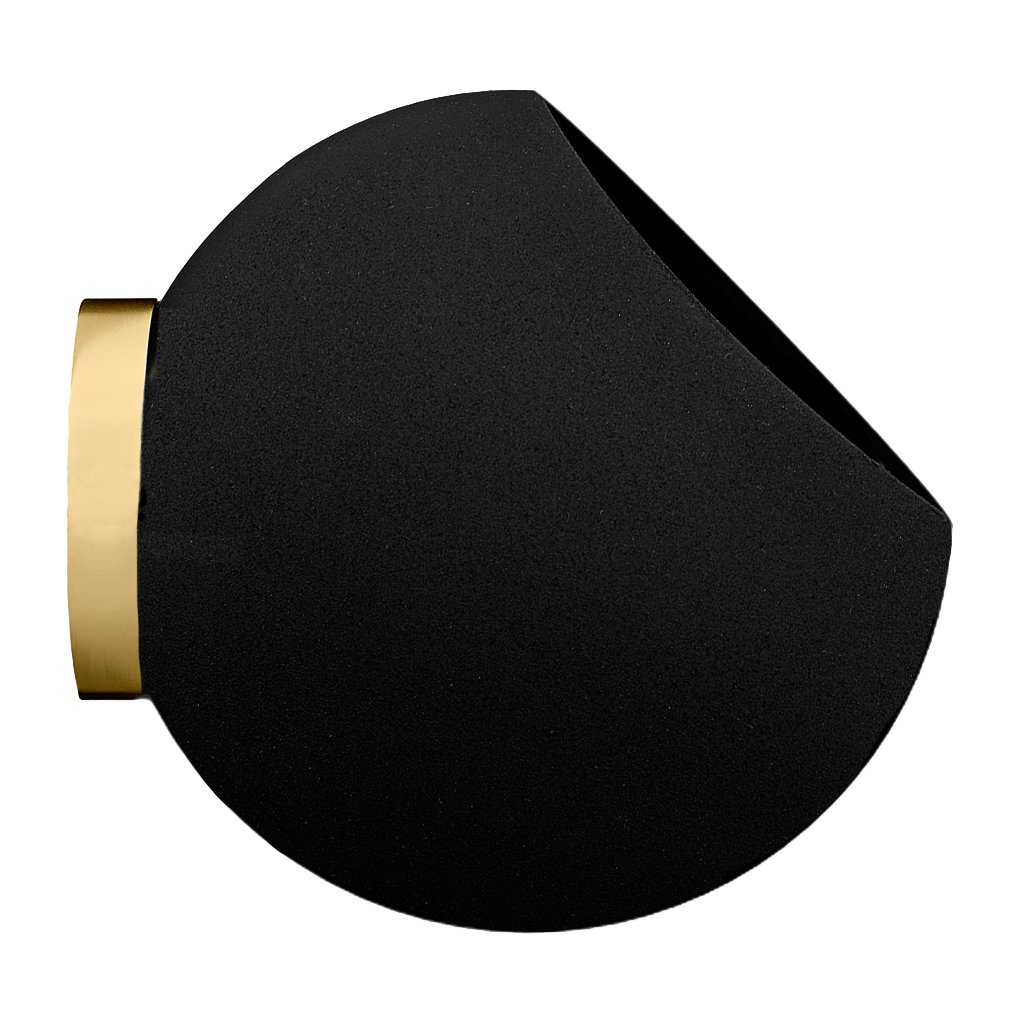 AYTM Globe kruka vägg 17 cm Black | Skandinavisk Design | Krukor | Svart