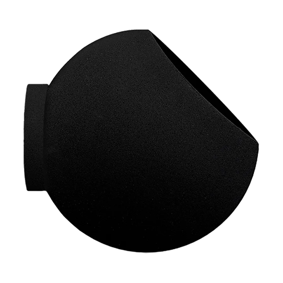 Globe kruka vägg Ø21 cm, Black AYTM