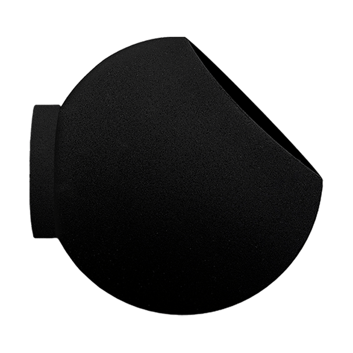 Globe kruka vägg Ø21 cm - Black - AYTM