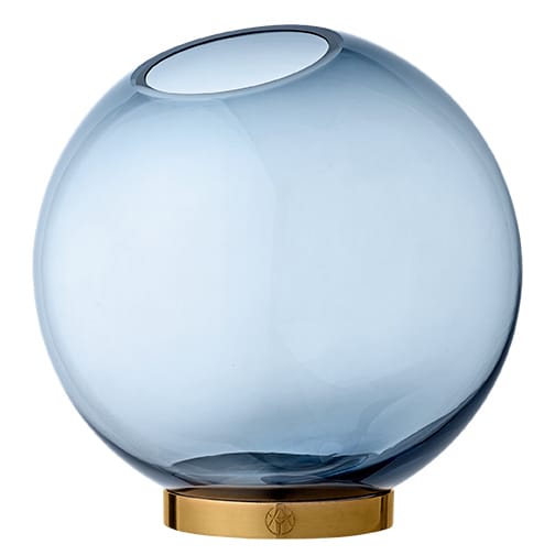Globe vas large - marinblå-guld - AYTM