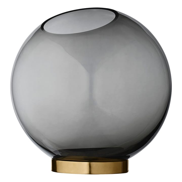 Globe vas large - svart-guld - AYTM