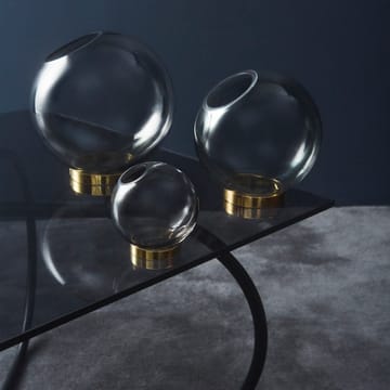 Globe vas small - marinblå-guld - AYTM