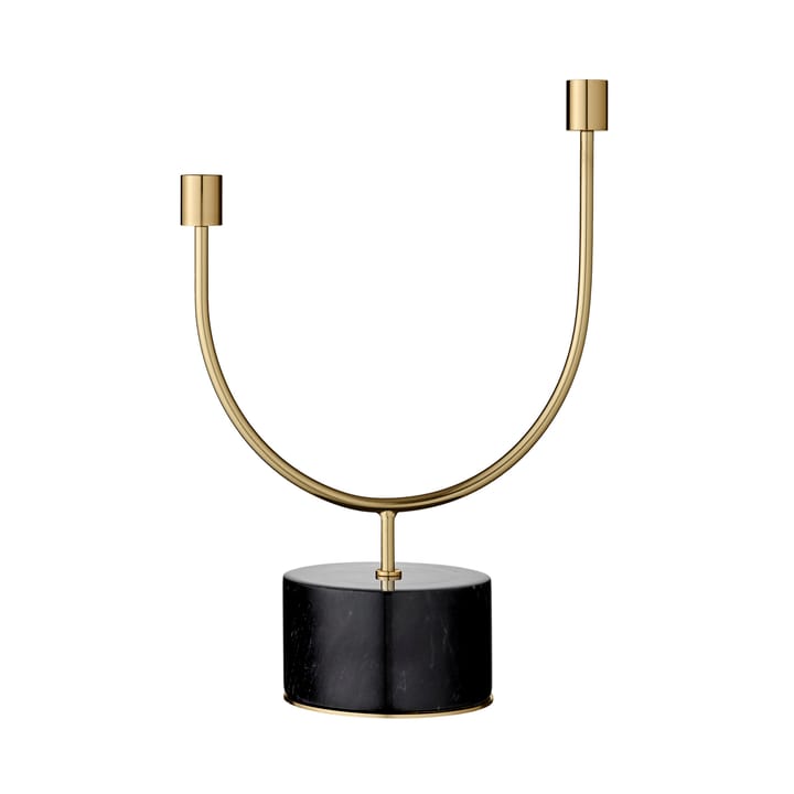 Grasil ljusstake, svart-mässing AYTM