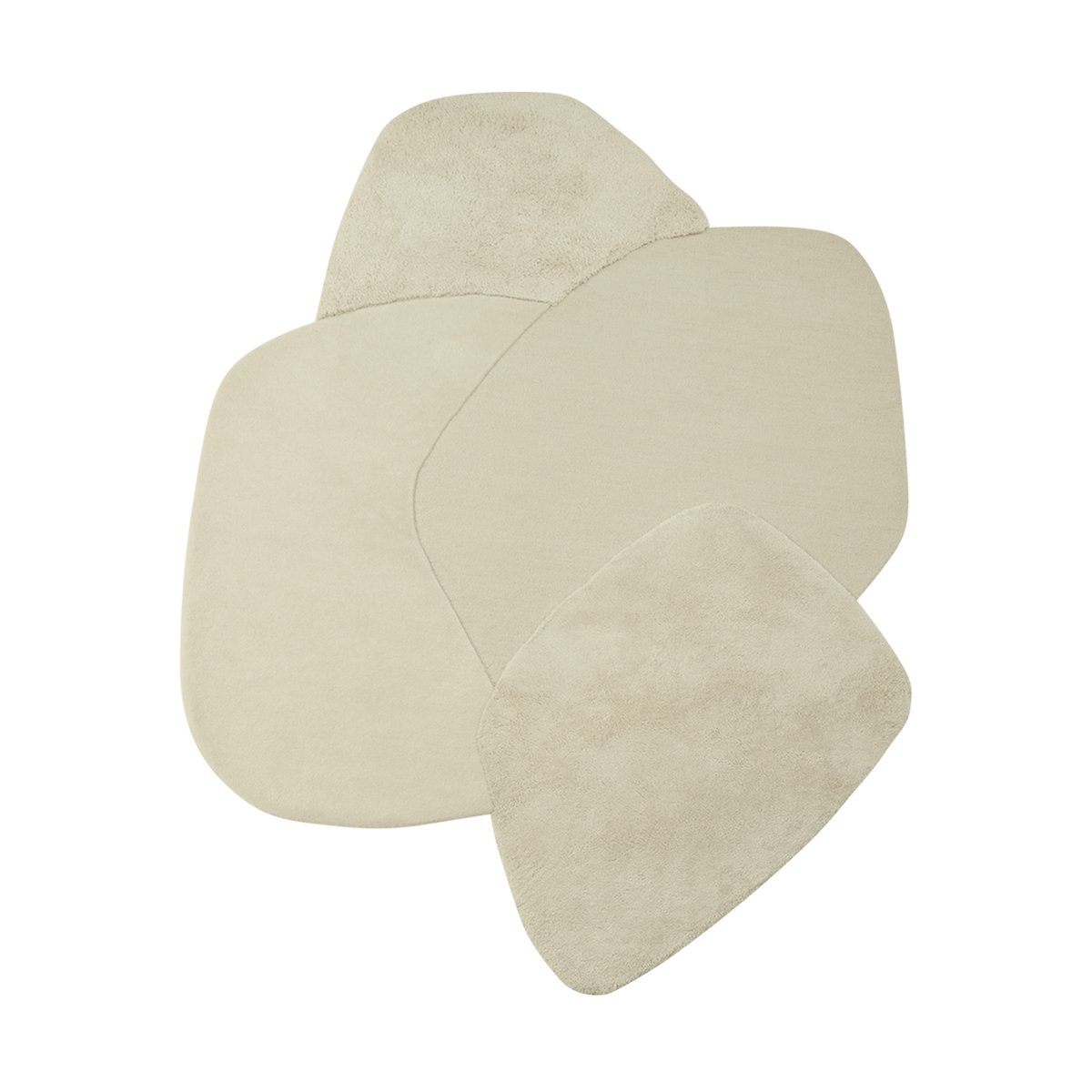 AYTM Mola matta 209x288 cm Cream | Skandinavisk Design | Ullmattor | Beige