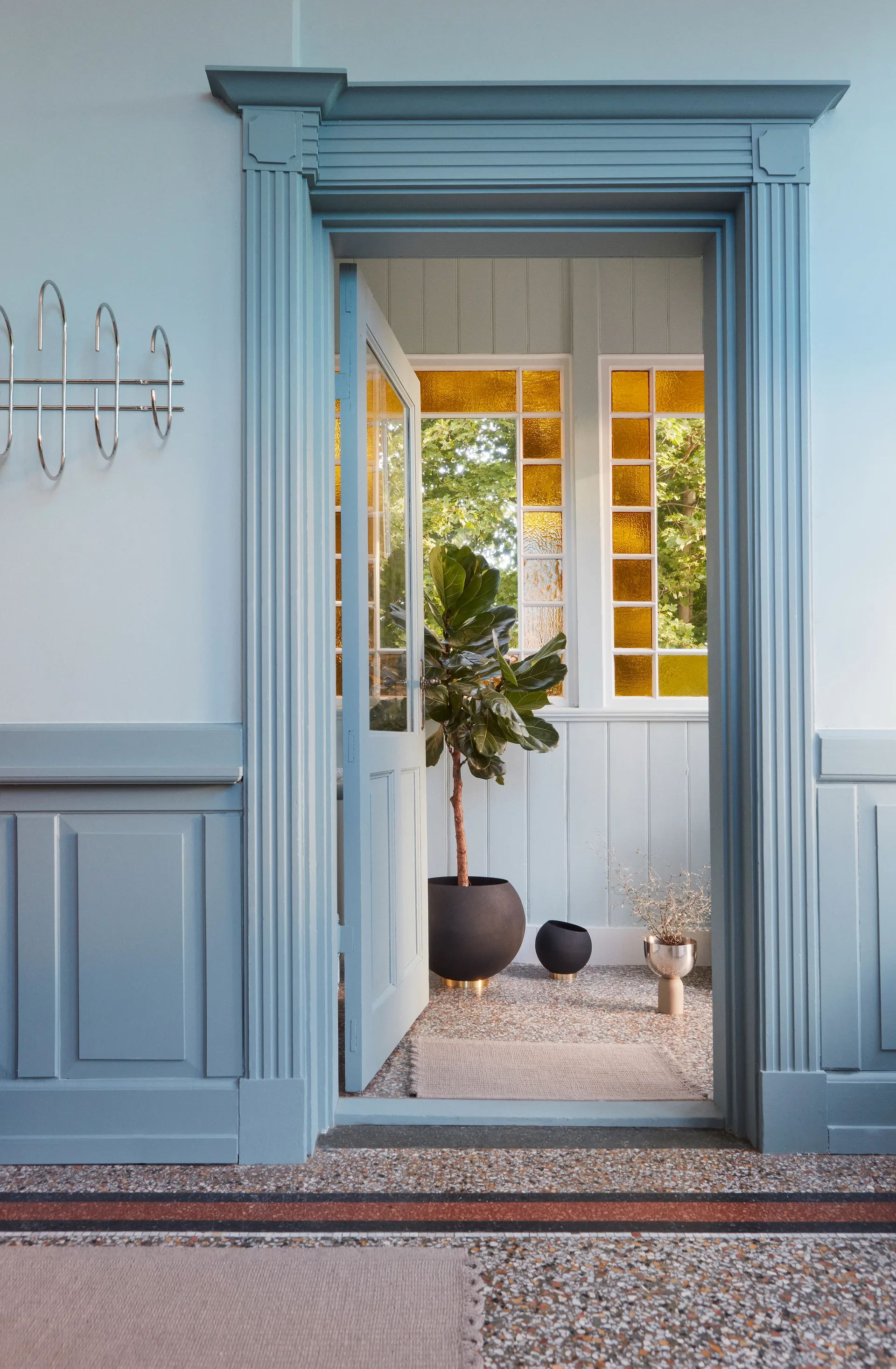 Redono dörrmatta 50x70, Taupe AYTM